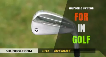 Understanding Golf Club Nomenclature: Decoding the Meaning of 3-PW
