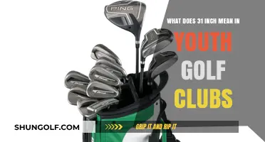 Understanding 31-Inch Youth Golf Clubs: Sizing and Selection Guide