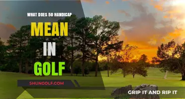 Understanding Golf's 50 Handicap: Meaning, Scoring, and Improvement Tips