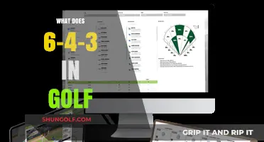 Understanding the 6-4-3 Scoring System in Golf: A Comprehensive Guide