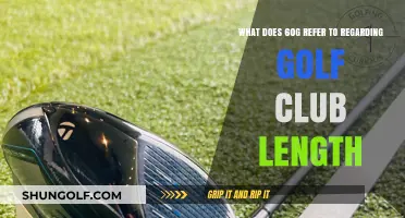 Understanding 60g: Golf Club Length Explained for Better Performance