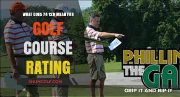 Understanding 74 129: Decoding Golf Course Rating and Slope System