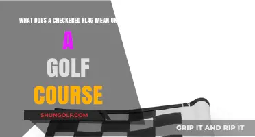 Checkered Flag on Golf Courses: Unveiling Its Meaning and Purpose