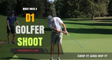 Understanding the Average Scores of Division 1 College Golfers
