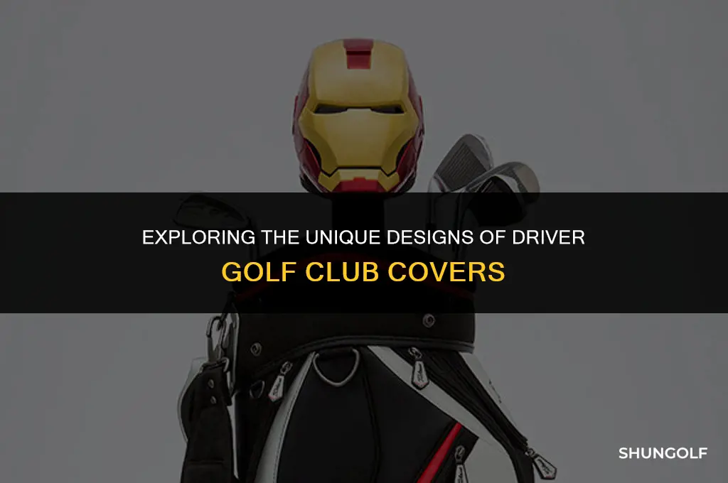 what does a driver golf cover look like