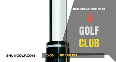 Understanding the Role of a Ferrule on Golf Clubs