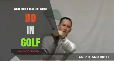 Flat Left Wrist in Golf: Impact on Swing and Ball Flight
