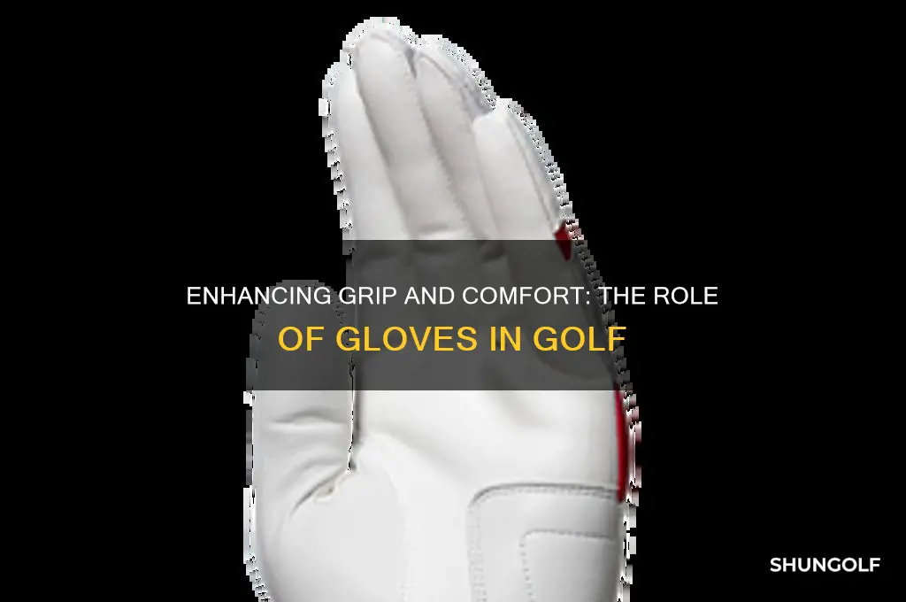 what does a glove do in golf