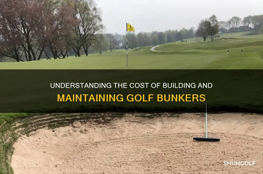 what does a golf bunker cost