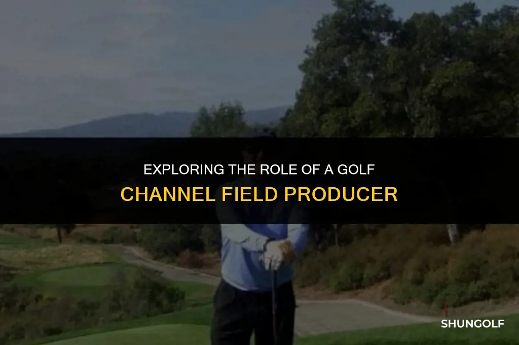 what does a golf channel field producer do