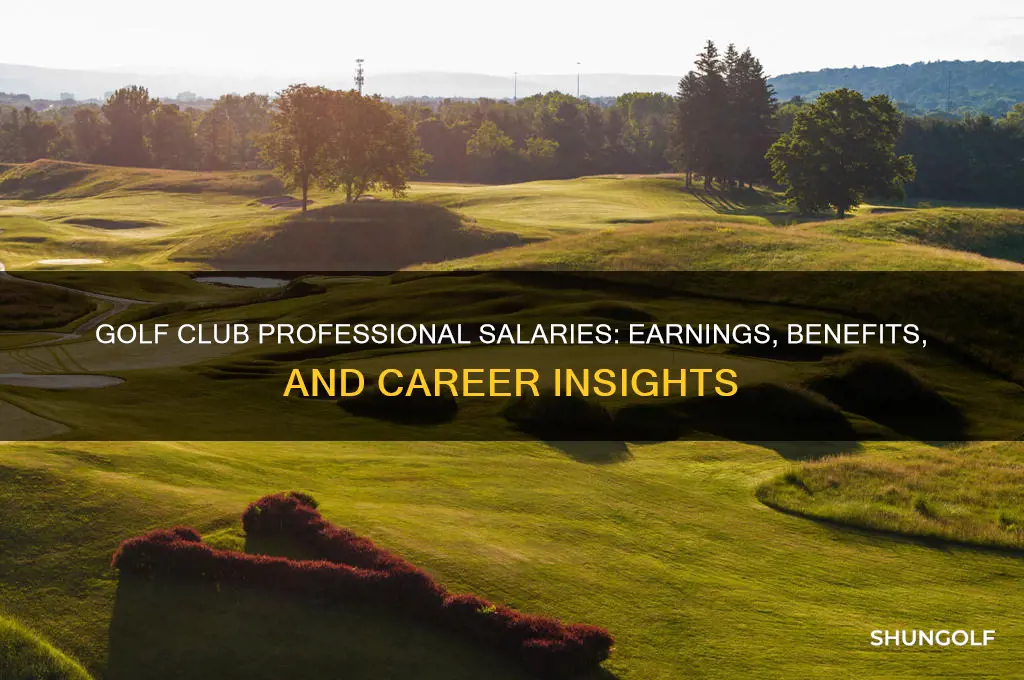 what does a golf club professional get paid