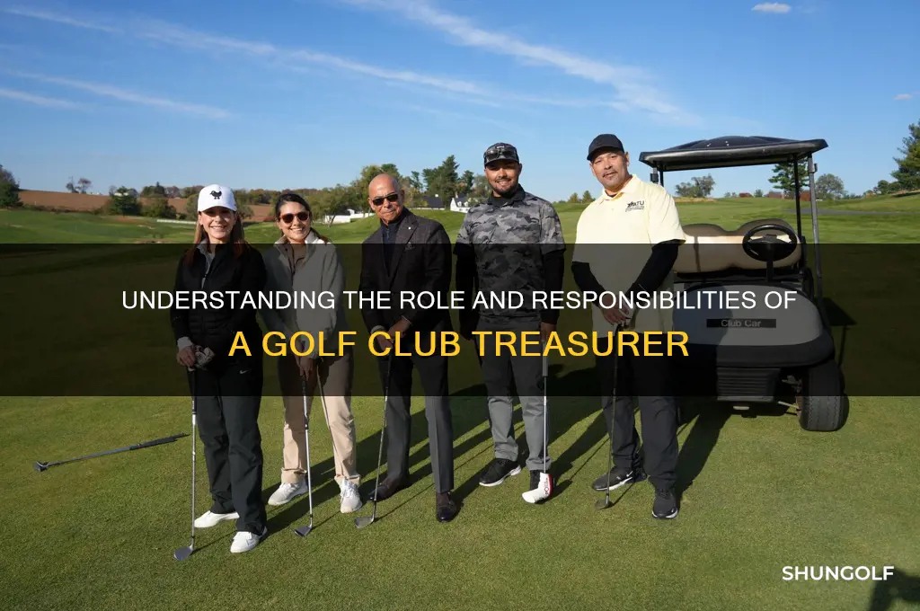 what does a golf club treasurer do