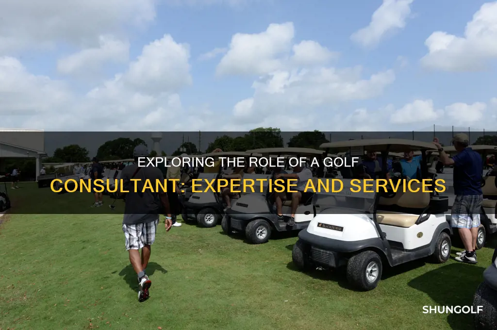 what does a golf consultant do