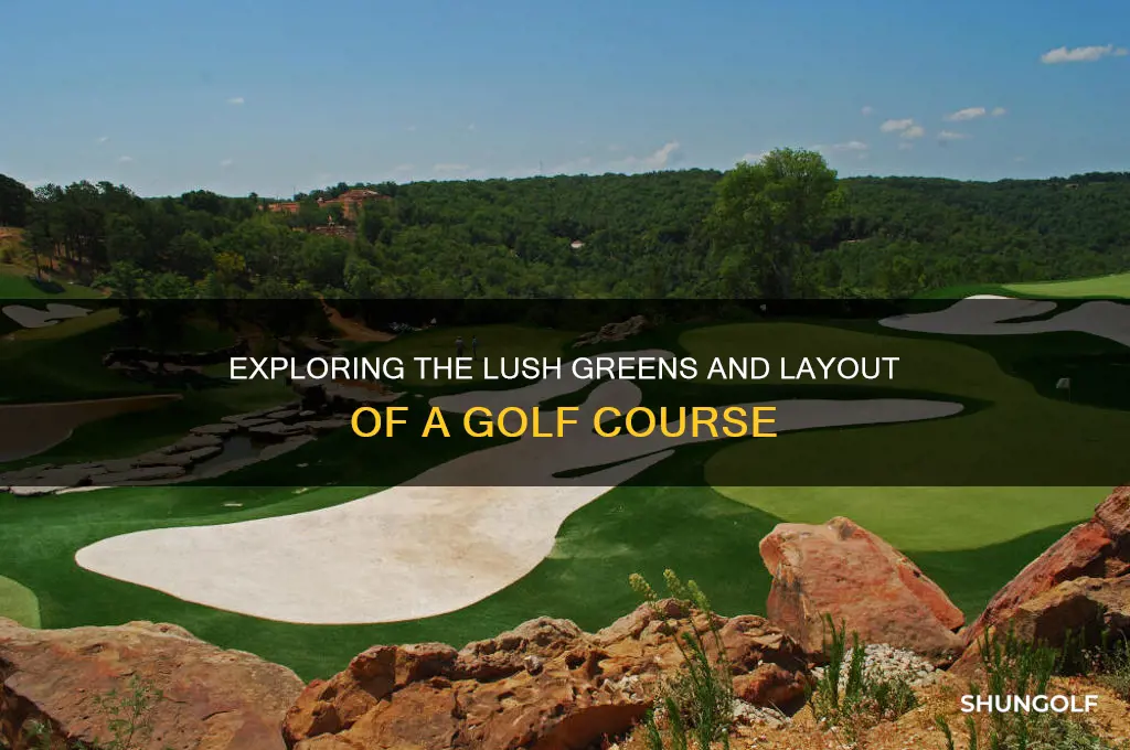 what does a golf course look like