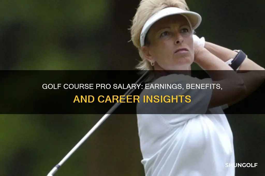 what does a golf course pro make