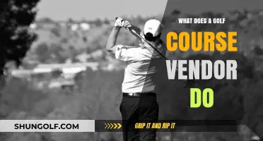 Understanding the Role of a Golf Course Vendor: Services and Responsibilities
