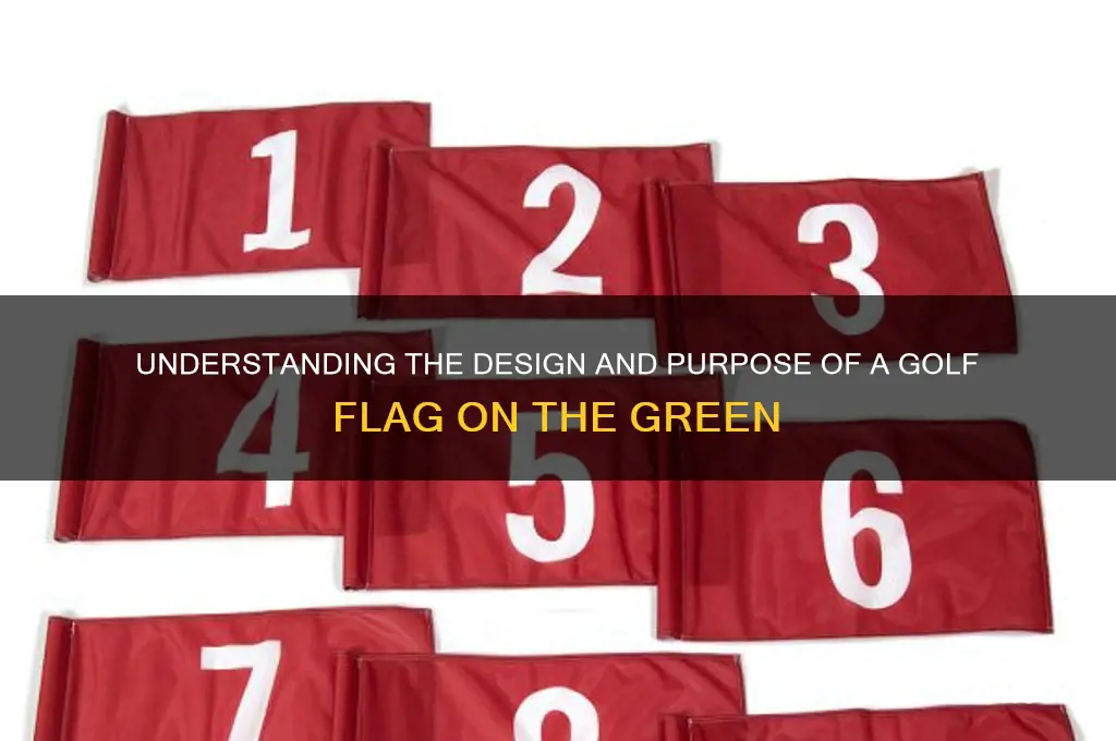 what does a golf flag look like