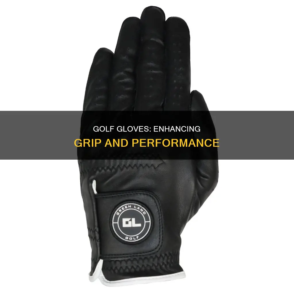 what does a golf glove do
