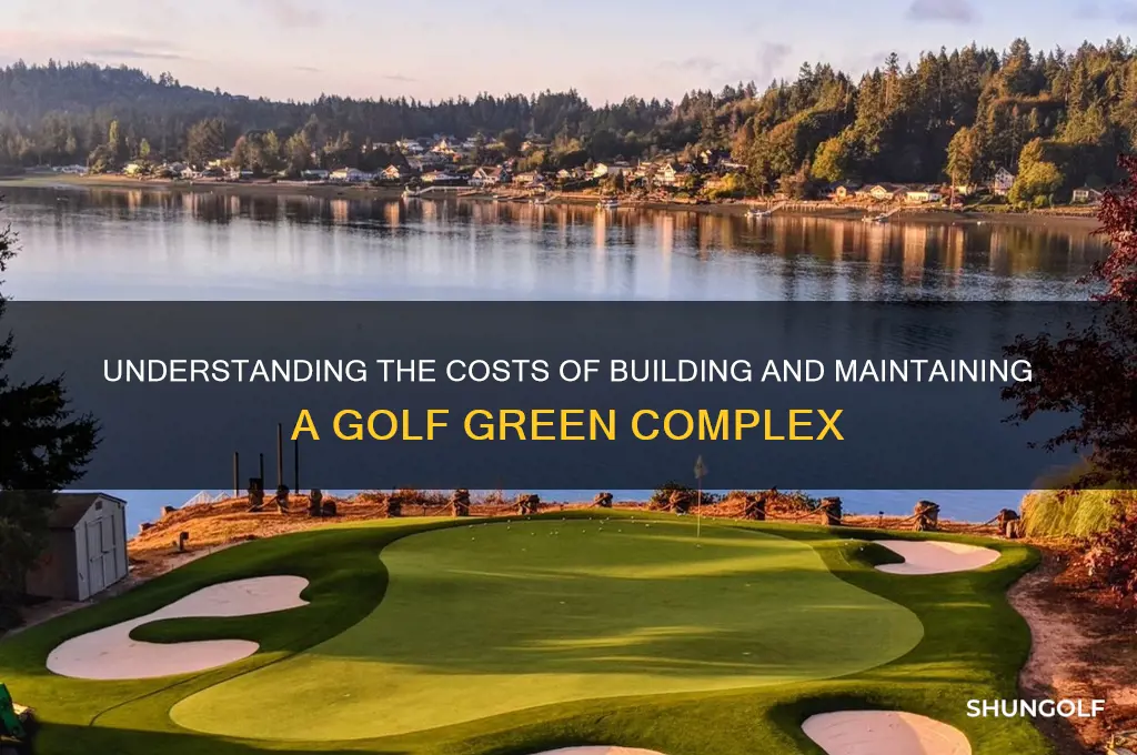 what does a golf green complex cost
