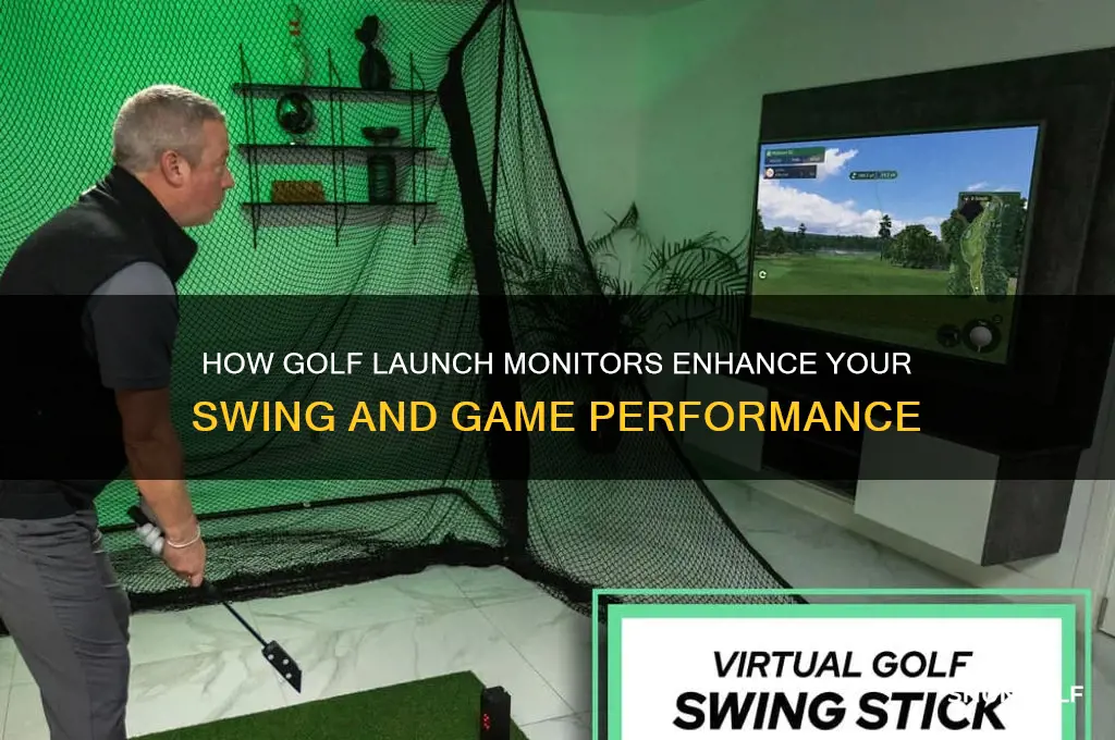 what does a golf launch monitor do