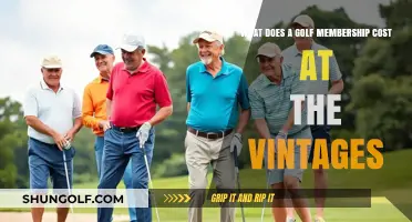 Exploring the Vintages Golf Membership Costs: What to Expect