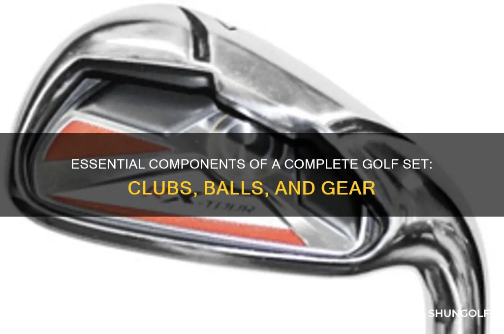 what does a golf set consist of