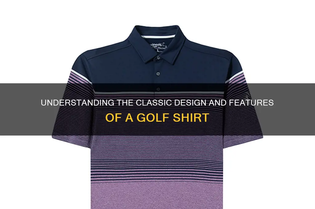 what does a golf shirt look like