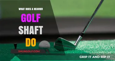 Unveiling the Impact: How Heavier Golf Shafts Influence Your Swing
