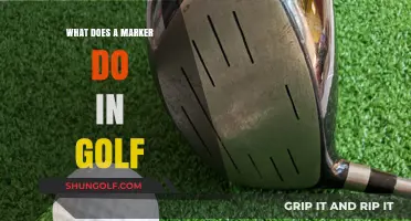 Understanding the Role of a Marker in Golf: Functions and Importance