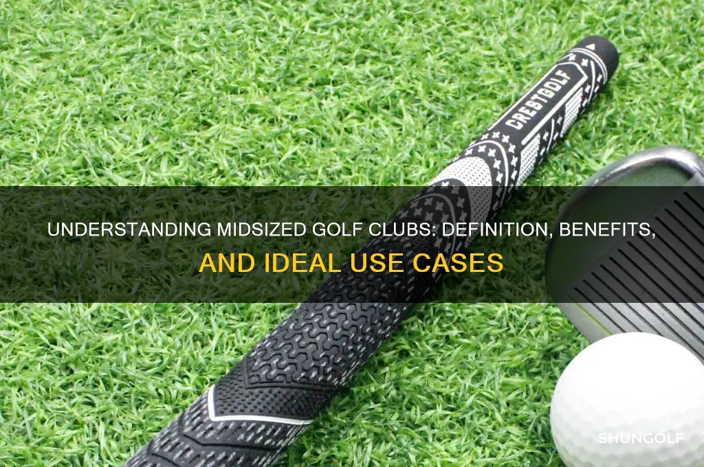 what does a midsized golf club mean