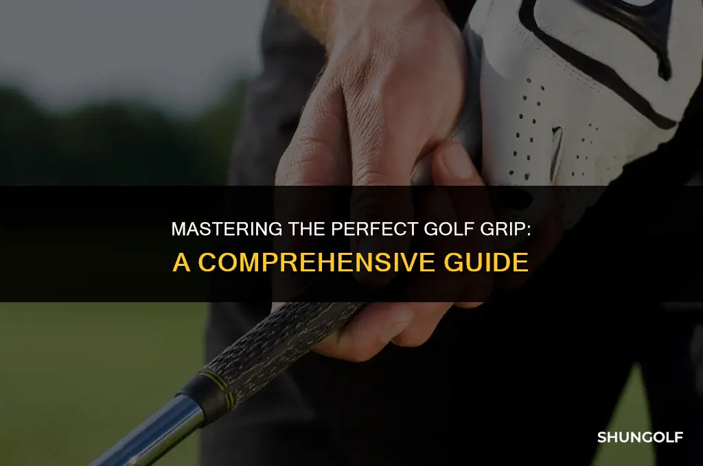 what does a proper golf grip look like