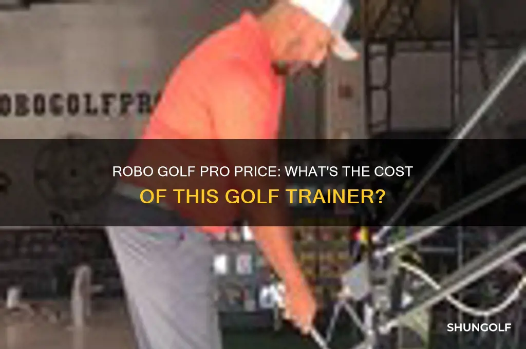 what does a robo golf pro cost