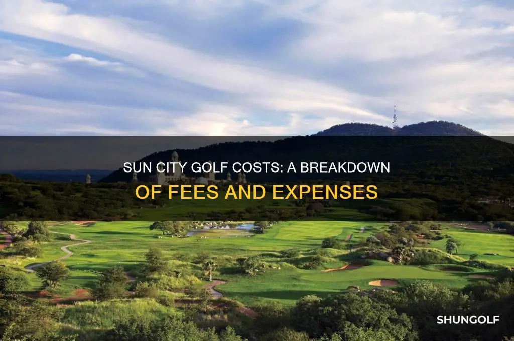 what does a round of golf cost at sun city