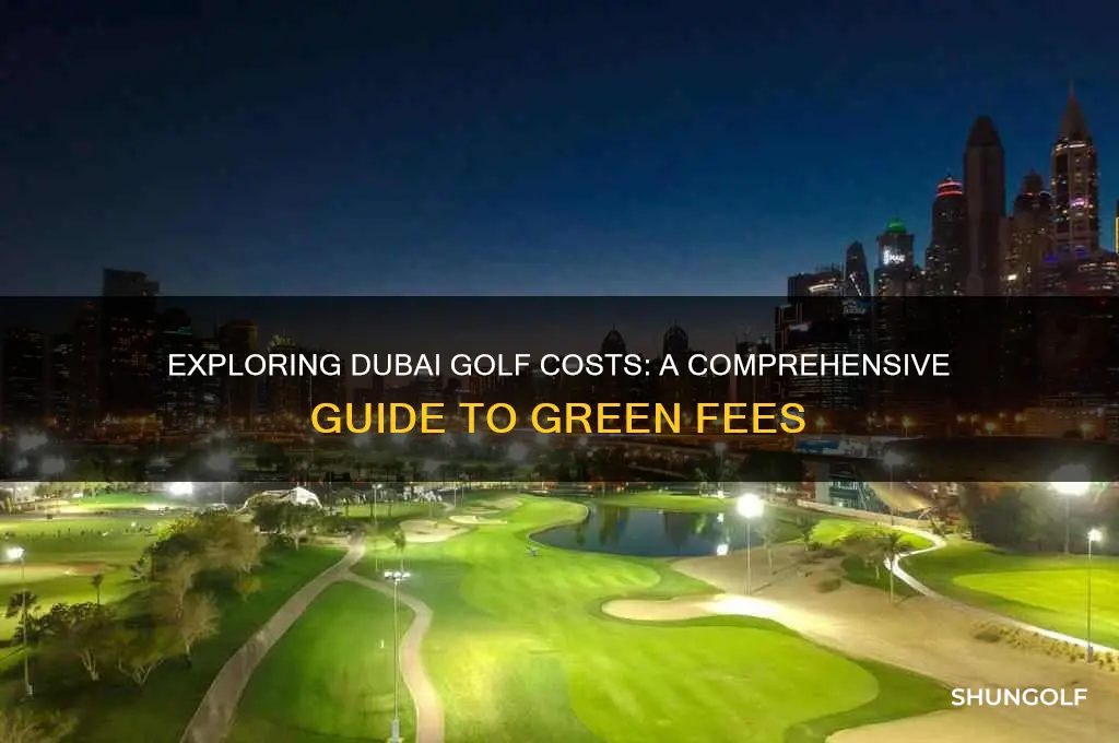 what does a round of golf cost in dubai