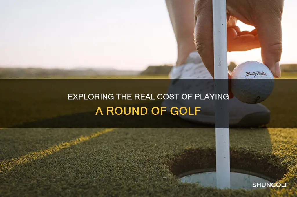 what does a round of golf cost