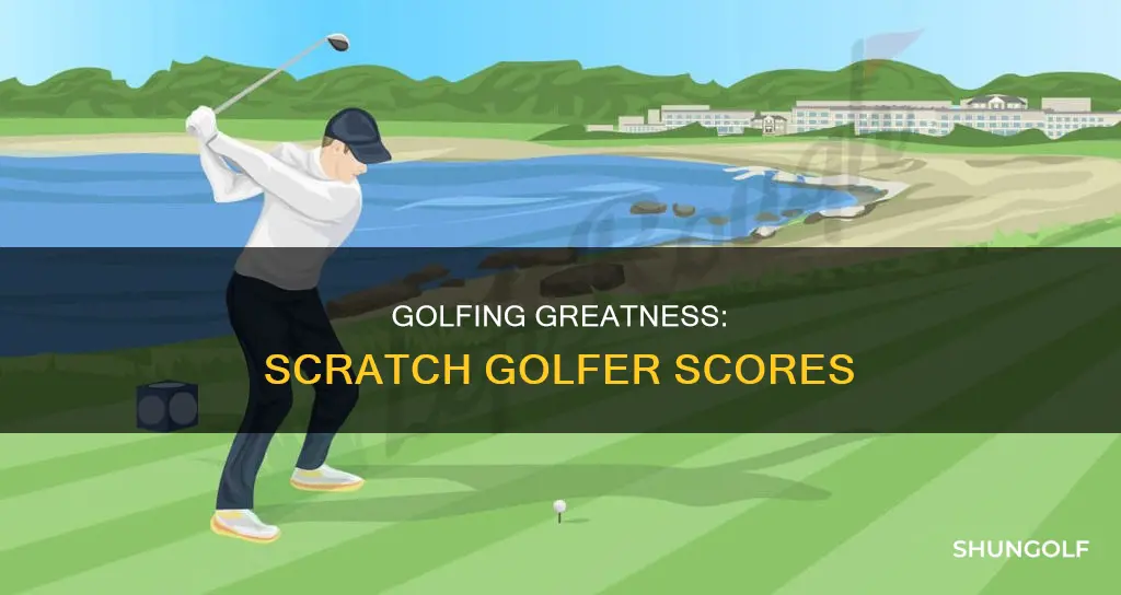 what does a scratch golfer shoot
