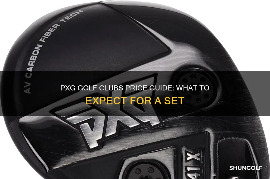 what does a set of pxg golf clubs cost