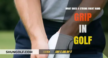 Mastering the Golf Swing: The Power of a Strong Right Hand Grip