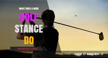 Wide Golf Stance: Benefits, Technique, and Impact on Your Swing