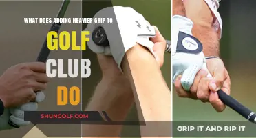 Heavier Golf Grips: Impact on Swing, Control, and Performance Explained