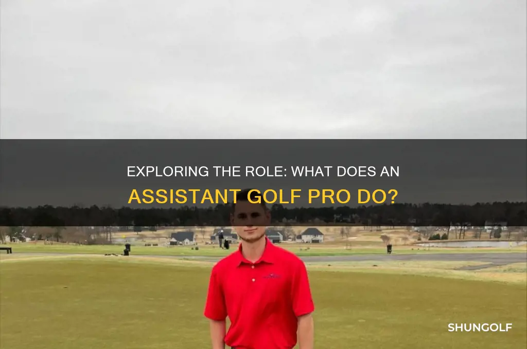 what does an assistant golf pro do