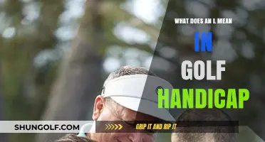 Understanding the 'L' Designation in Golf Handicap Calculations