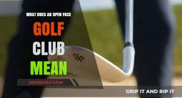 Understanding Open Face Golf Clubs: Definition, Uses, and Benefits