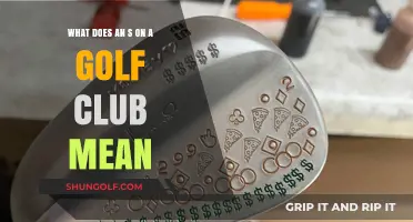 Understanding the 'S' Stamp on Golf Clubs: Meaning and Importance