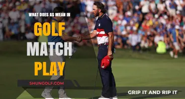 Understanding 'AS' in Golf Match Play: Rules and Implications Explained