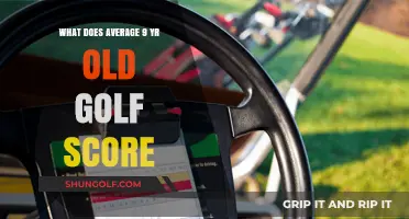 Understanding the Typical Golf Score for 9-Year-Old Players