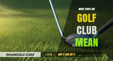 Understanding AW Golf Club: Definition, Uses, and Benefits Explained