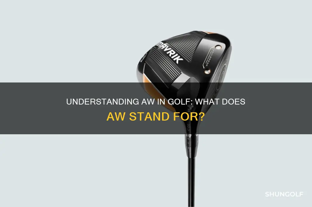 what does aw stabd for in golf