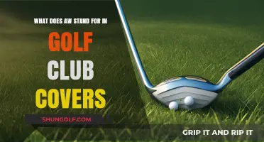 Unveiling the Mystery: What Does AW Stand for in Golf Club Covers?