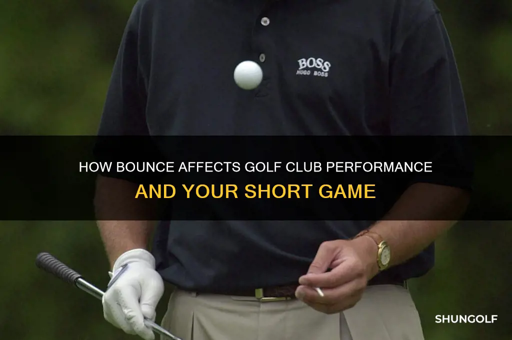 what does bounce do for golf club